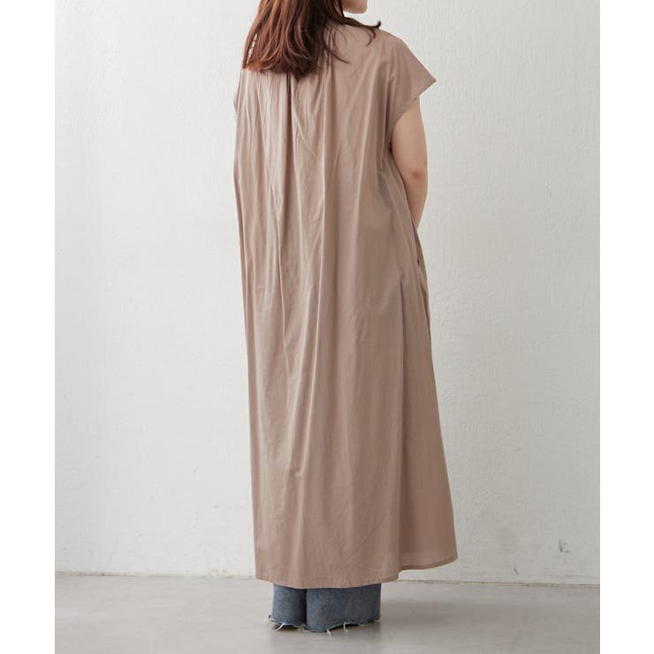 【NAO】フレンチタックスリーブワンピース | RMAF　NICE CLAUP / OLIVE des OLIVE | 詳細画像7 