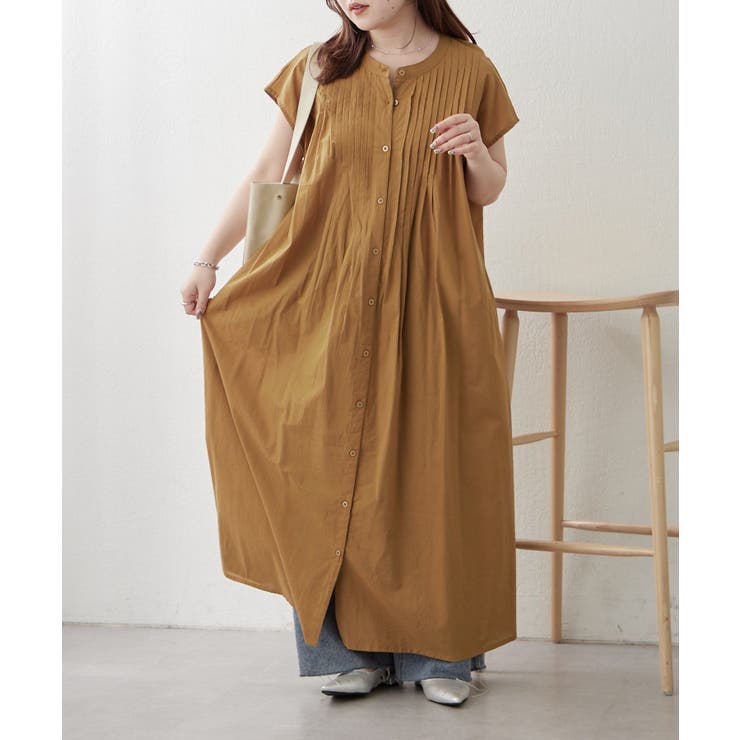 【NAO】フレンチタックスリーブワンピース | RMAF　NICE CLAUP / OLIVE des OLIVE | 詳細画像9 