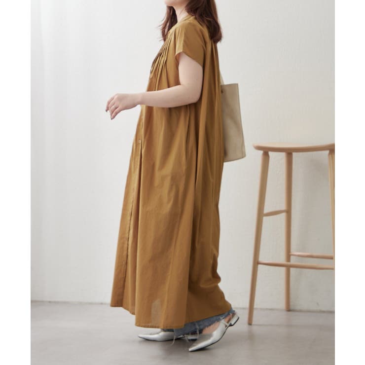 【NAO】フレンチタックスリーブワンピース | RMAF　NICE CLAUP / OLIVE des OLIVE | 詳細画像10 