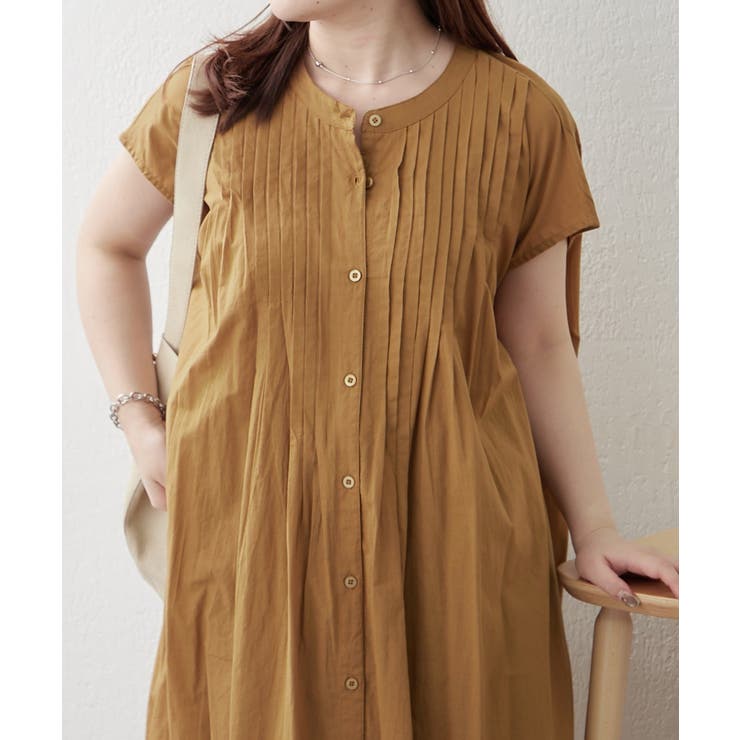 【NAO】フレンチタックスリーブワンピース | RMAF　NICE CLAUP / OLIVE des OLIVE | 詳細画像13 