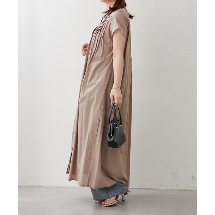 【NAO】フレンチタックスリーブワンピース | RMAF　NICE CLAUP / OLIVE des OLIVE | 詳細画像5 