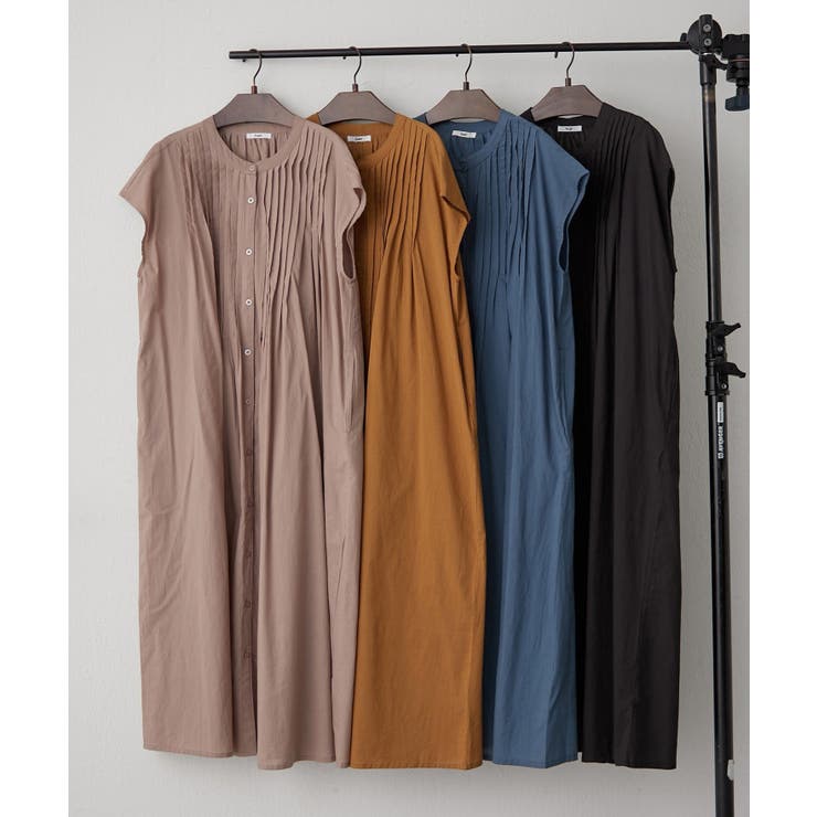 【NAO】フレンチタックスリーブワンピース | RMAF　NICE CLAUP / OLIVE des OLIVE | 詳細画像14 