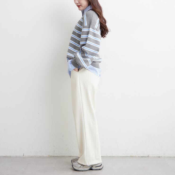 【nane】シャツドッキングニット | RMAF　NICE CLAUP / OLIVE des OLIVE | 詳細画像10 