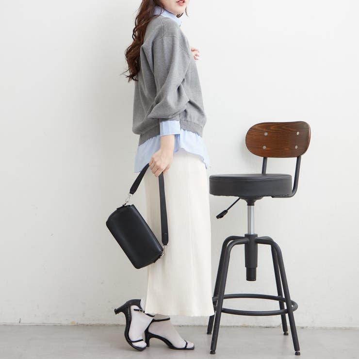 【nane】シャツドッキングニット | RMAF　NICE CLAUP / OLIVE des OLIVE | 詳細画像23 