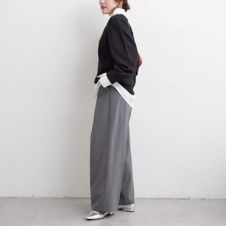 【nane】シャツドッキングニット | RMAF　NICE CLAUP / OLIVE des OLIVE | 詳細画像31 