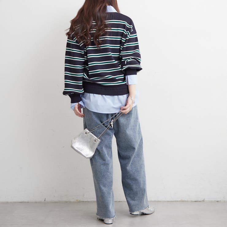 【nane】シャツドッキングニット | RMAF　NICE CLAUP / OLIVE des OLIVE | 詳細画像41 