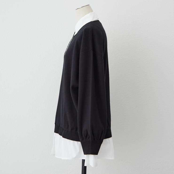 【nane】シャツドッキングニット | RMAF　NICE CLAUP / OLIVE des OLIVE | 詳細画像48 