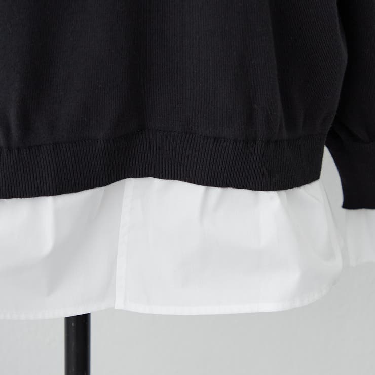 【nane】シャツドッキングニット | RMAF　NICE CLAUP / OLIVE des OLIVE | 詳細画像51 