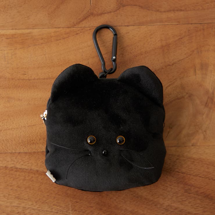 ブラック | アニマルもちもちパスケース | RMAF　NICE CLAUP / OLIVE des OLIVE