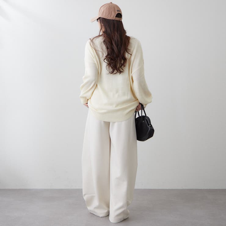 【Web限定】デニムポケットVカーディガン | RMAF　NICE CLAUP / OLIVE des OLIVE | 詳細画像16 