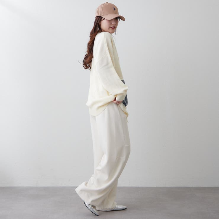 【Web限定】デニムポケットVカーディガン | RMAF　NICE CLAUP / OLIVE des OLIVE | 詳細画像17 