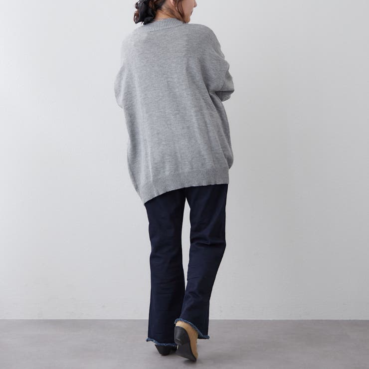 【Web限定】デニムポケットVカーディガン | RMAF　NICE CLAUP / OLIVE des OLIVE | 詳細画像25 