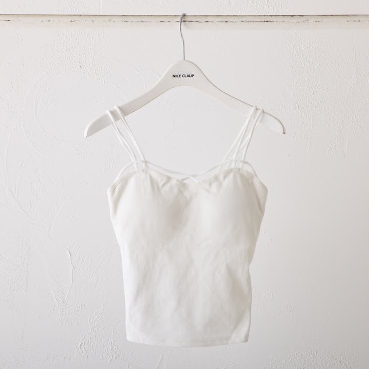 ホワイト | ダブルスパゲッティブラトップ | RMAF　NICE CLAUP / OLIVE des OLIVE