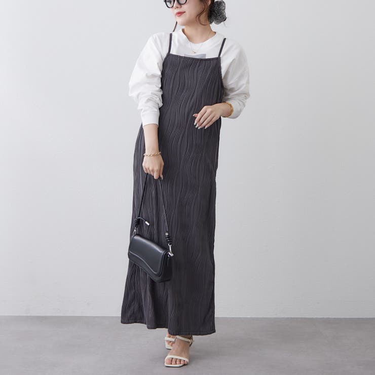 チャコール | 【nane】キャミジャンスカ | RMAF　NICE CLAUP / OLIVE des OLIVE