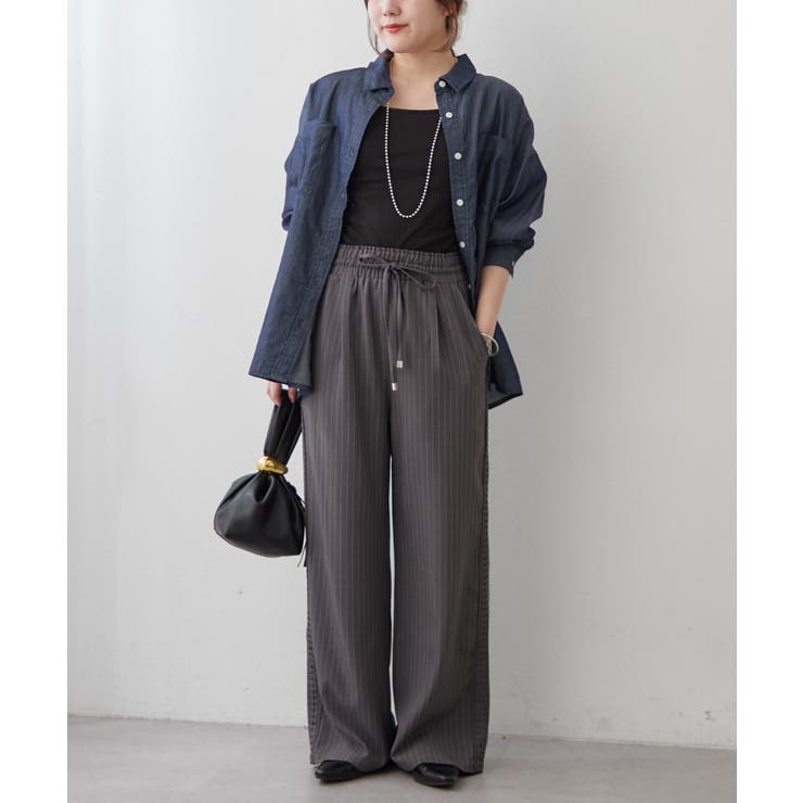 【Web限定】シアーデニムシャツ | RMAF　NICE CLAUP / OLIVE des OLIVE | 詳細画像10 