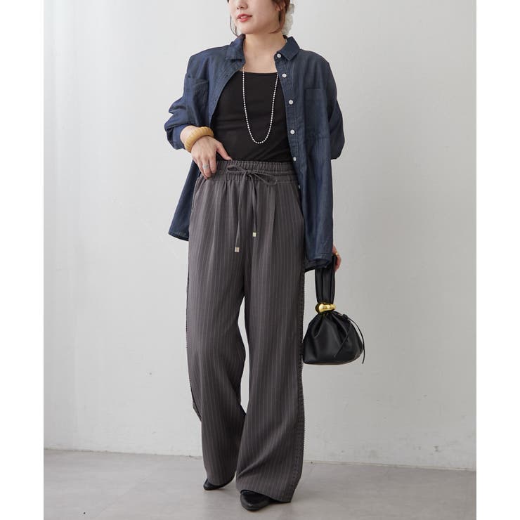 【Web限定】シアーデニムシャツ | RMAF　NICE CLAUP / OLIVE des OLIVE | 詳細画像11 