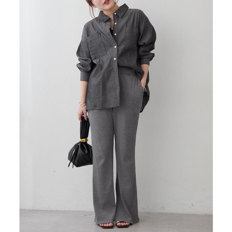 【Web限定】シアーデニムシャツ | RMAF　NICE CLAUP / OLIVE des OLIVE | 詳細画像20 