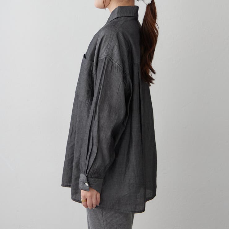 【Web限定】シアーデニムシャツ | RMAF　NICE CLAUP / OLIVE des OLIVE | 詳細画像29 