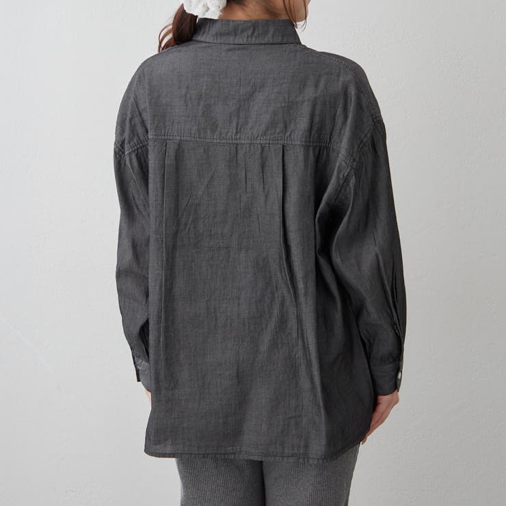 【Web限定】シアーデニムシャツ | RMAF　NICE CLAUP / OLIVE des OLIVE | 詳細画像30 