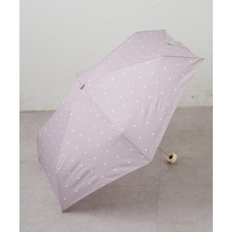 グレー | 【晴雨兼用】ハートトートバッグ付き 折り畳み傘 | RMAF　NICE CLAUP / OLIVE des OLIVE