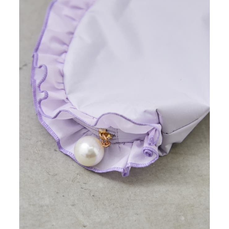 【晴雨兼用】フリル 折り畳み傘 | RMAF　NICE CLAUP / OLIVE des OLIVE | 詳細画像8 