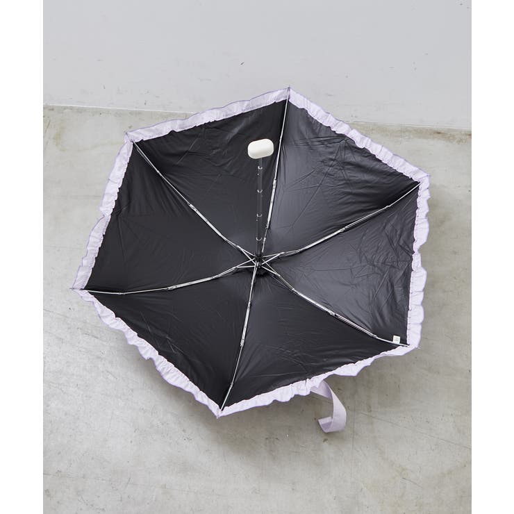 【晴雨兼用】フリル 折り畳み傘 | RMAF　NICE CLAUP / OLIVE des OLIVE | 詳細画像5 