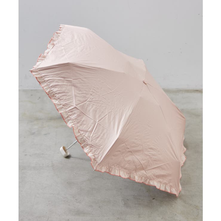 【晴雨兼用】フリル 折り畳み傘 | RMAF　NICE CLAUP / OLIVE des OLIVE | 詳細画像3 