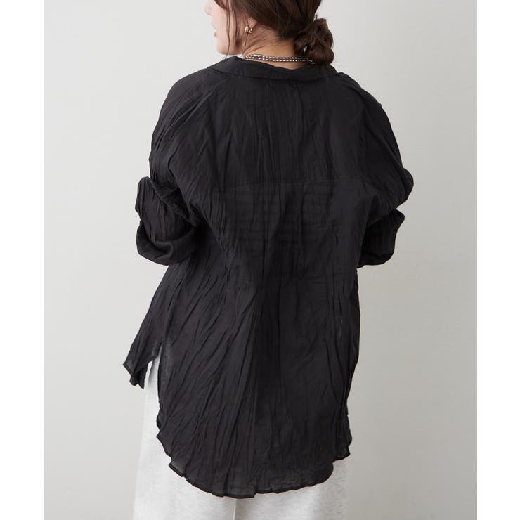 【NAO】クインクル加工シャツ | RMAF　NICE CLAUP / OLIVE des OLIVE | 詳細画像13 