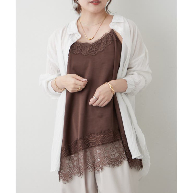 【NAO】クインクル加工シャツ | RMAF　NICE CLAUP / OLIVE des OLIVE | 詳細画像17 