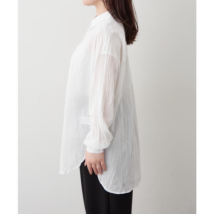 【NAO】クインクル加工シャツ | RMAF　NICE CLAUP / OLIVE des OLIVE | 詳細画像21 