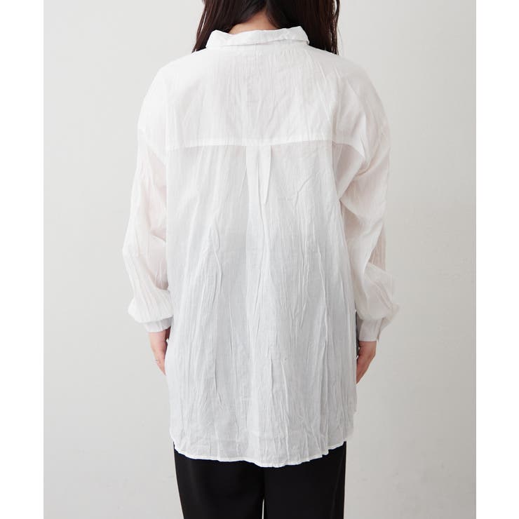 【NAO】クインクル加工シャツ | RMAF　NICE CLAUP / OLIVE des OLIVE | 詳細画像22 
