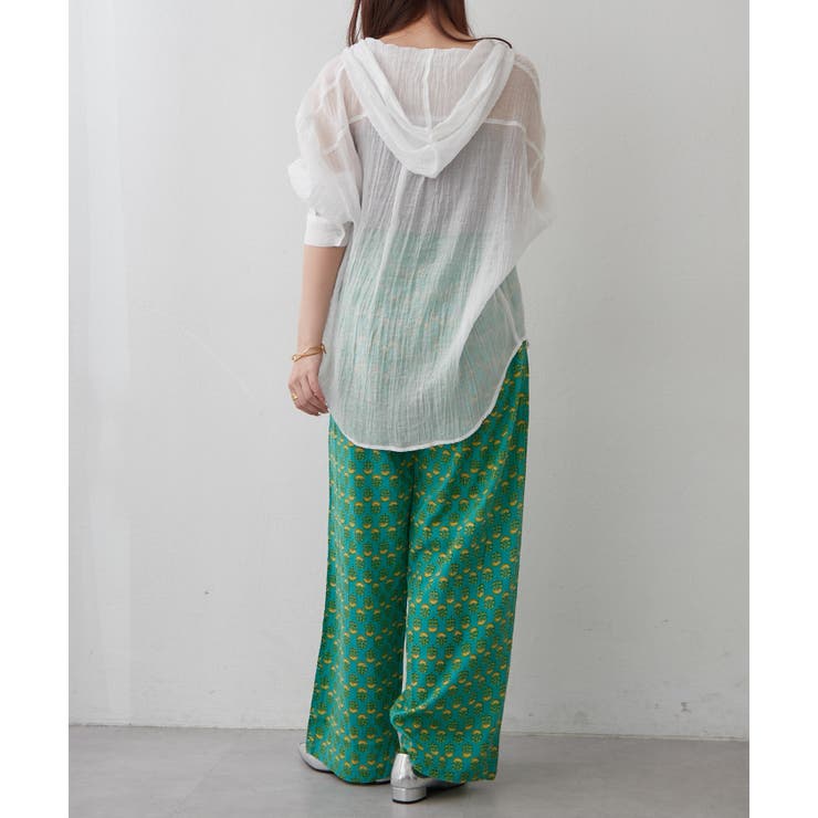 【NAO】アソート柄イージーパンツ | RMAF　NICE CLAUP / OLIVE des OLIVE | 詳細画像24 