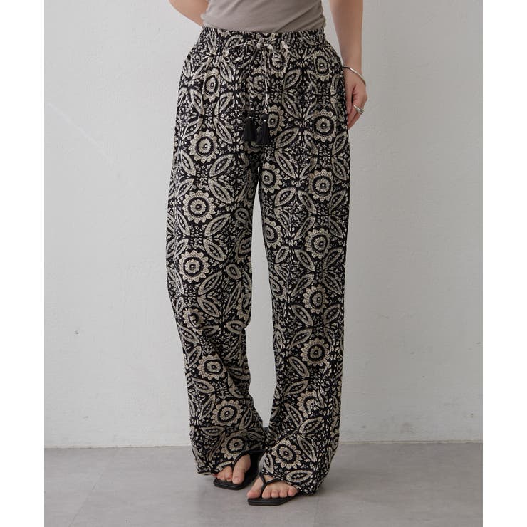 【NAO】アソート柄イージーパンツ | RMAF　NICE CLAUP / OLIVE des OLIVE | 詳細画像36 