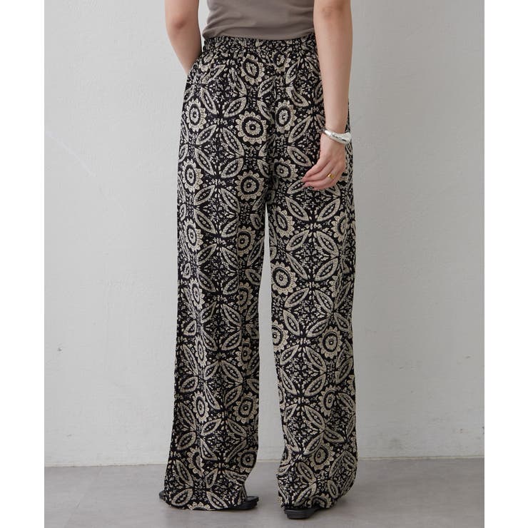 【NAO】アソート柄イージーパンツ | RMAF　NICE CLAUP / OLIVE des OLIVE | 詳細画像38 