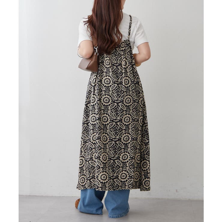 【NAO】アソート柄キャミワンピース | RMAF　NICE CLAUP / OLIVE des OLIVE | 詳細画像9 