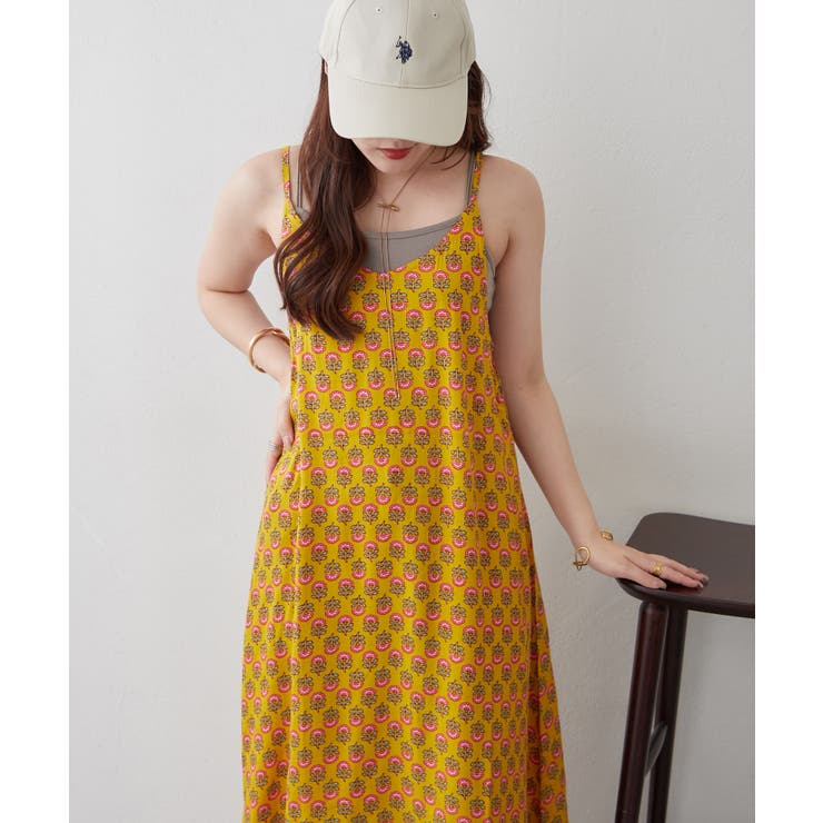 【NAO】アソート柄キャミワンピース | RMAF　NICE CLAUP / OLIVE des OLIVE | 詳細画像11 