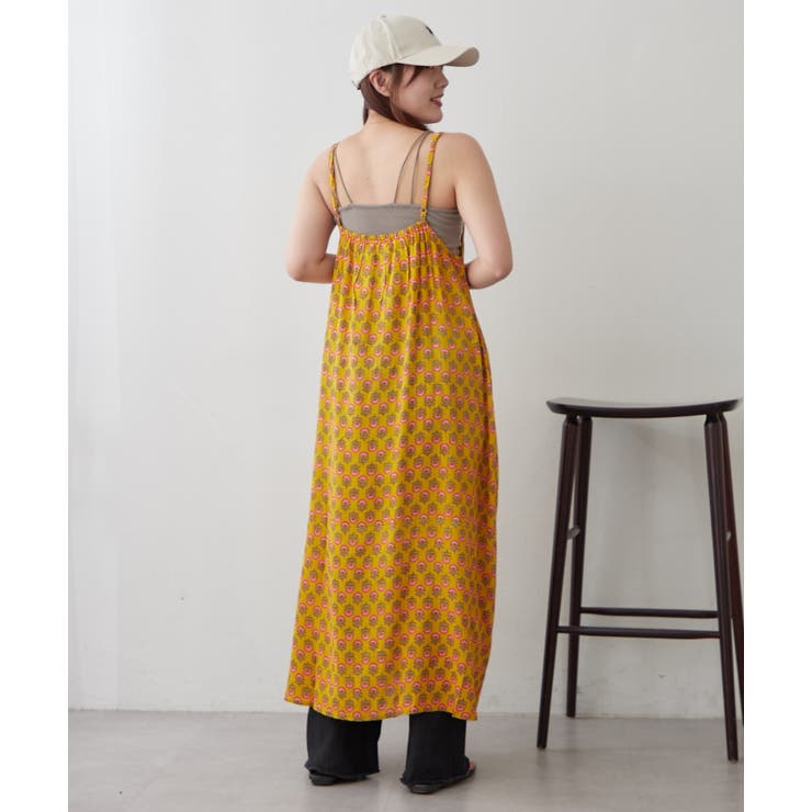 【NAO】アソート柄キャミワンピース | RMAF　NICE CLAUP / OLIVE des OLIVE | 詳細画像14 