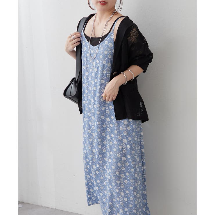 【NAO】アソート柄キャミワンピース | RMAF　NICE CLAUP / OLIVE des OLIVE | 詳細画像16 