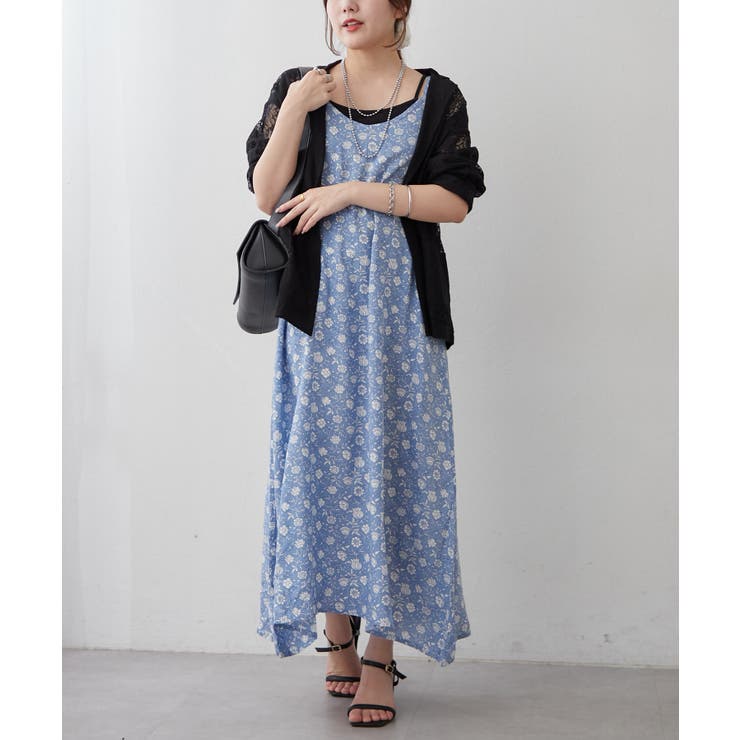 【NAO】アソート柄キャミワンピース | RMAF　NICE CLAUP / OLIVE des OLIVE | 詳細画像17 