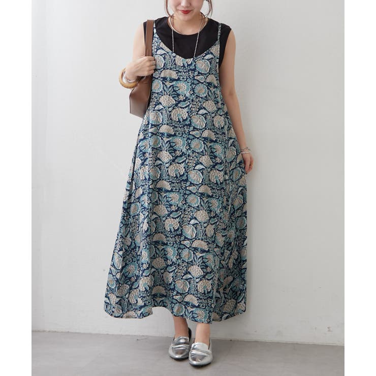 【NAO】アソート柄キャミワンピース | RMAF　NICE CLAUP / OLIVE des OLIVE | 詳細画像21 