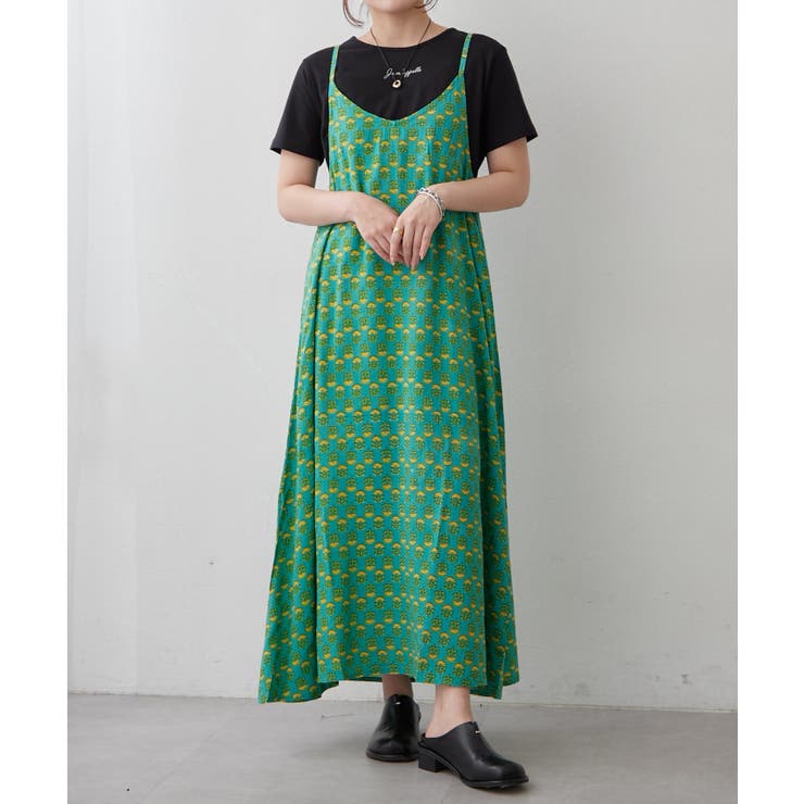 【NAO】アソート柄キャミワンピース | RMAF　NICE CLAUP / OLIVE des OLIVE | 詳細画像27 