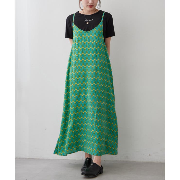 【NAO】アソート柄キャミワンピース | RMAF　NICE CLAUP / OLIVE des OLIVE | 詳細画像28 