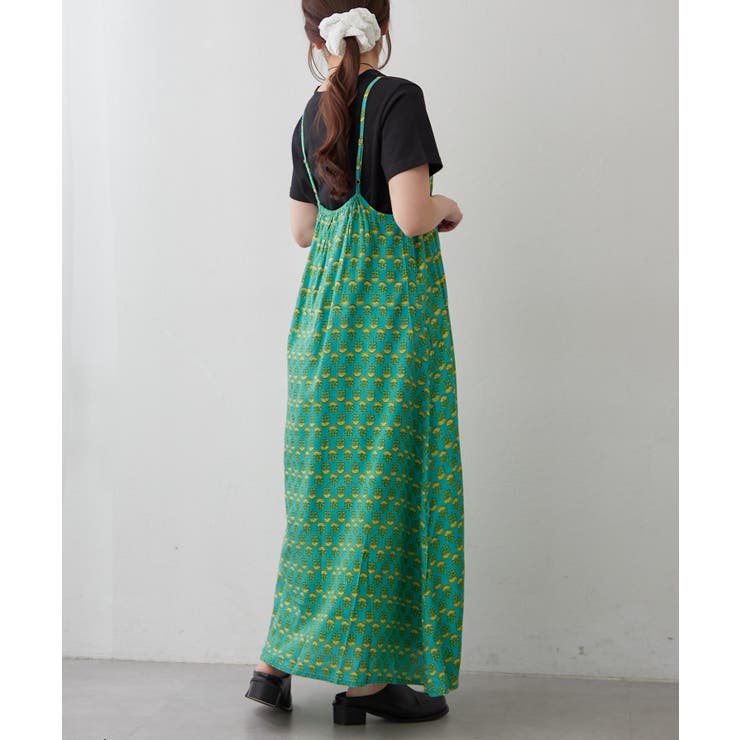 【NAO】アソート柄キャミワンピース | RMAF　NICE CLAUP / OLIVE des OLIVE | 詳細画像31 