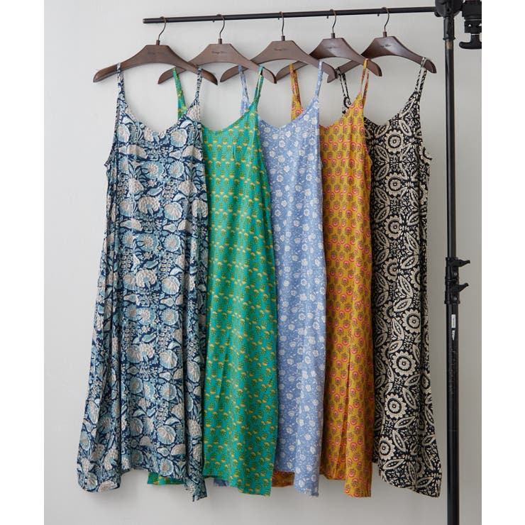 【NAO】アソート柄キャミワンピース | RMAF　NICE CLAUP / OLIVE des OLIVE | 詳細画像32 