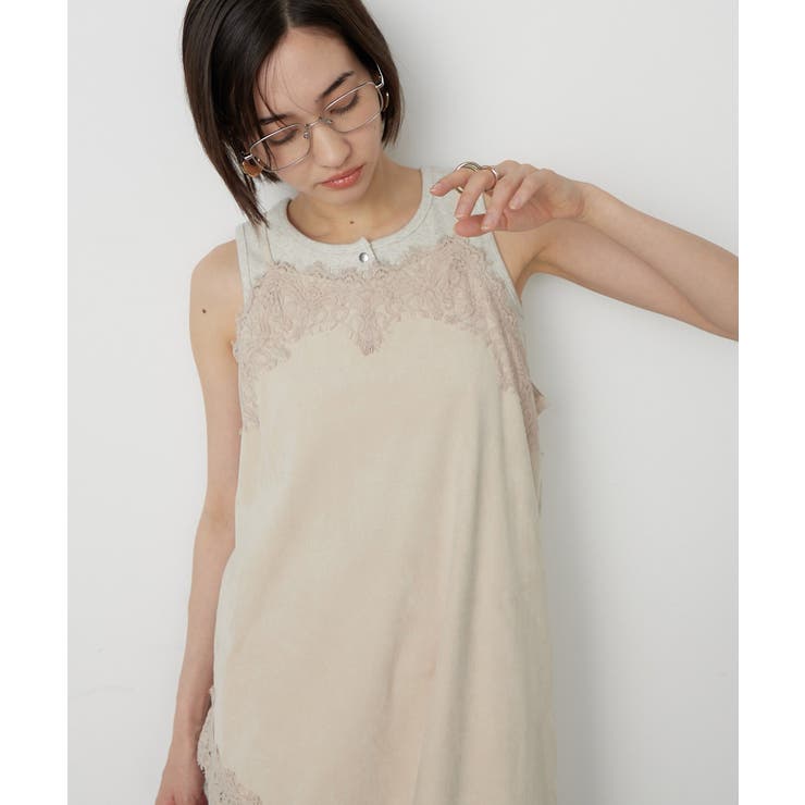 【nane】レースキャミ | RMAF　NICE CLAUP / OLIVE des OLIVE | 詳細画像9 