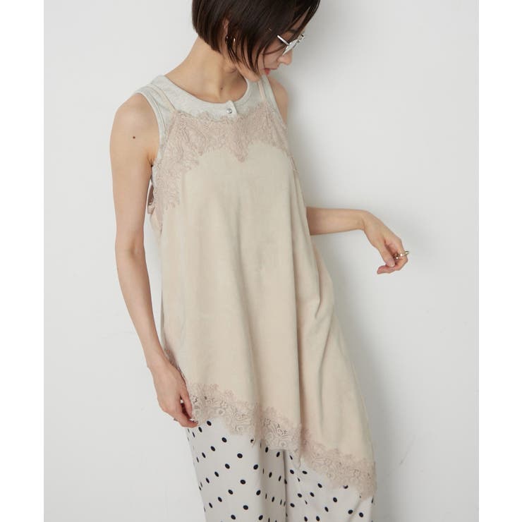 アイボリー | 【nane】レースキャミ | RMAF　NICE CLAUP / OLIVE des OLIVE