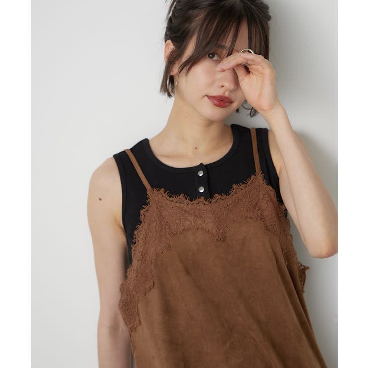 【nane】レースキャミ | RMAF　NICE CLAUP / OLIVE des OLIVE | 詳細画像19 