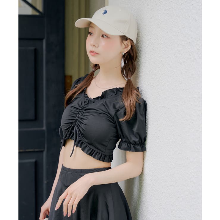 気になる二の腕もカバー♪上下セット水着 | RMAF　NICE CLAUP / OLIVE des OLIVE | 詳細画像2 