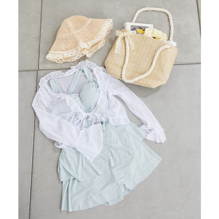 【フリルボレロセット】ワンピース水着 | RMAF　NICE CLAUP / OLIVE des OLIVE | 詳細画像2 