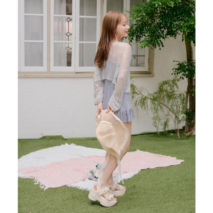 【ラメシアーカーディガンセット】ワンピース水着 | RMAF　NICE CLAUP / OLIVE des OLIVE | 詳細画像8 
